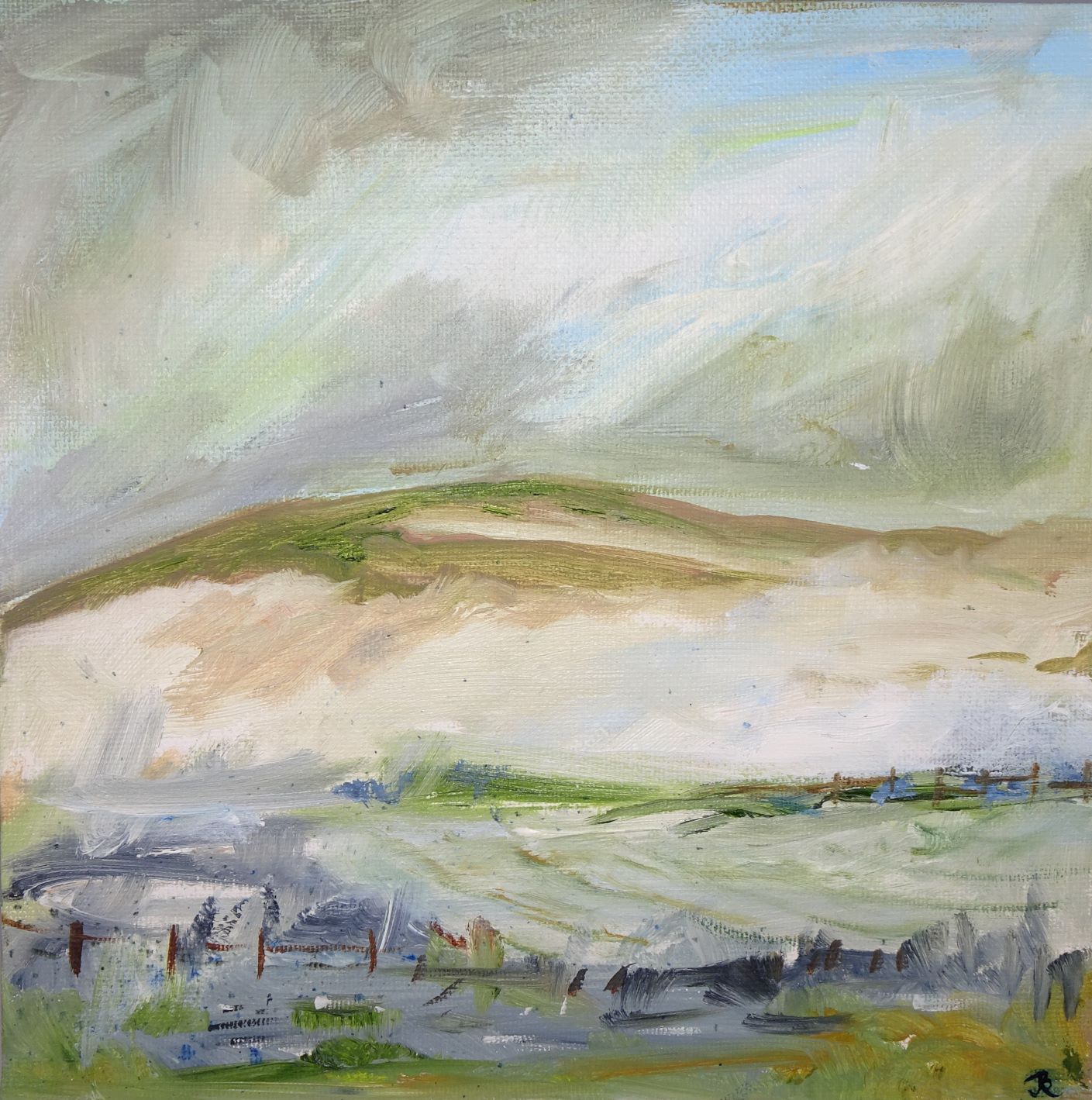 The Mist Rolls In, Stenness, Orkney