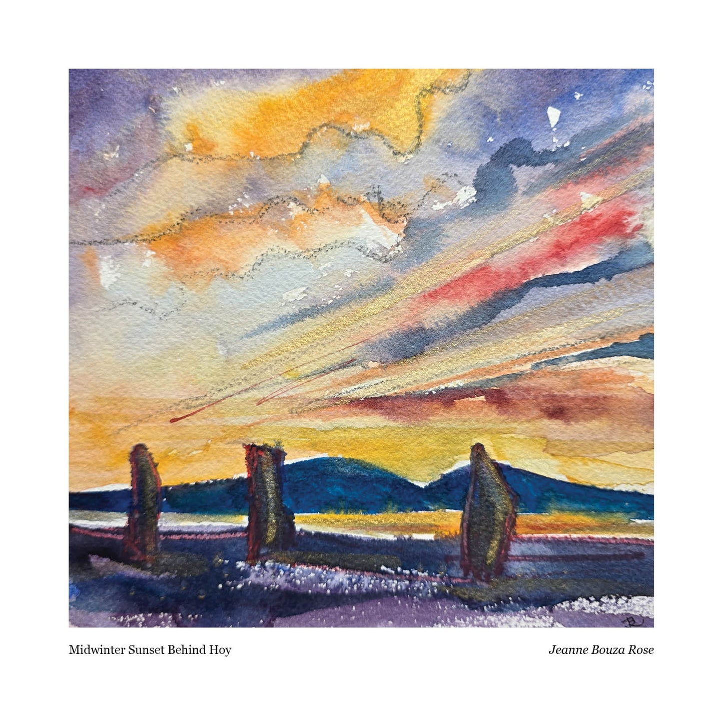 2027 ORKNEY CALENDAR: Landscapes, Cloudscapes and Standing Stones