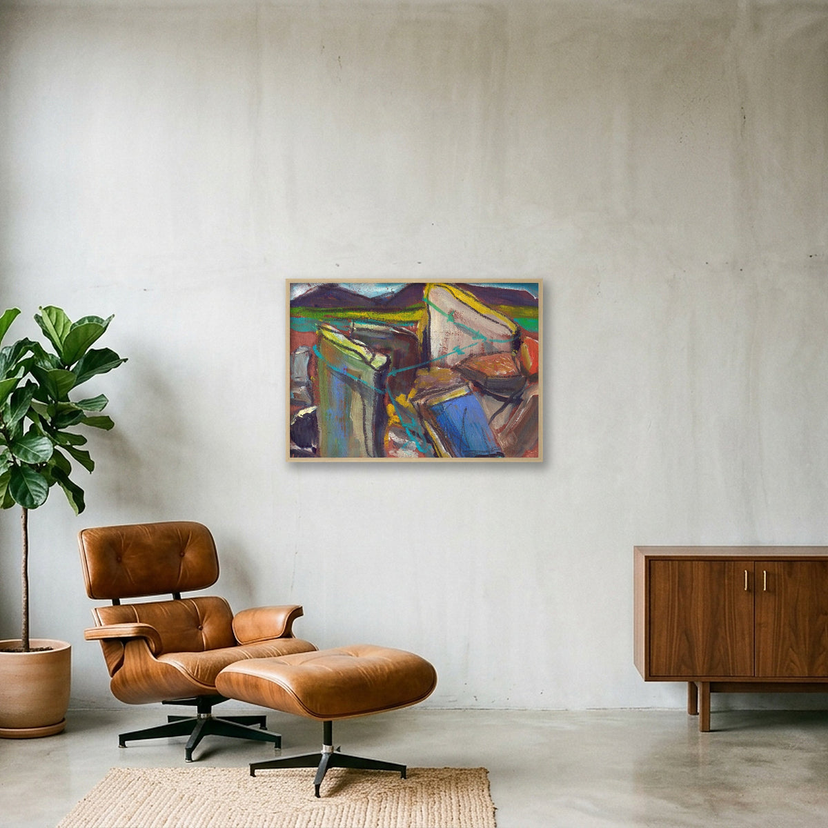  TRENCH T IS STILL OPEN AND THOSE ORTHOSTATE WANT FREEDOM  — 84×59cm, 33×23" Oak Frame