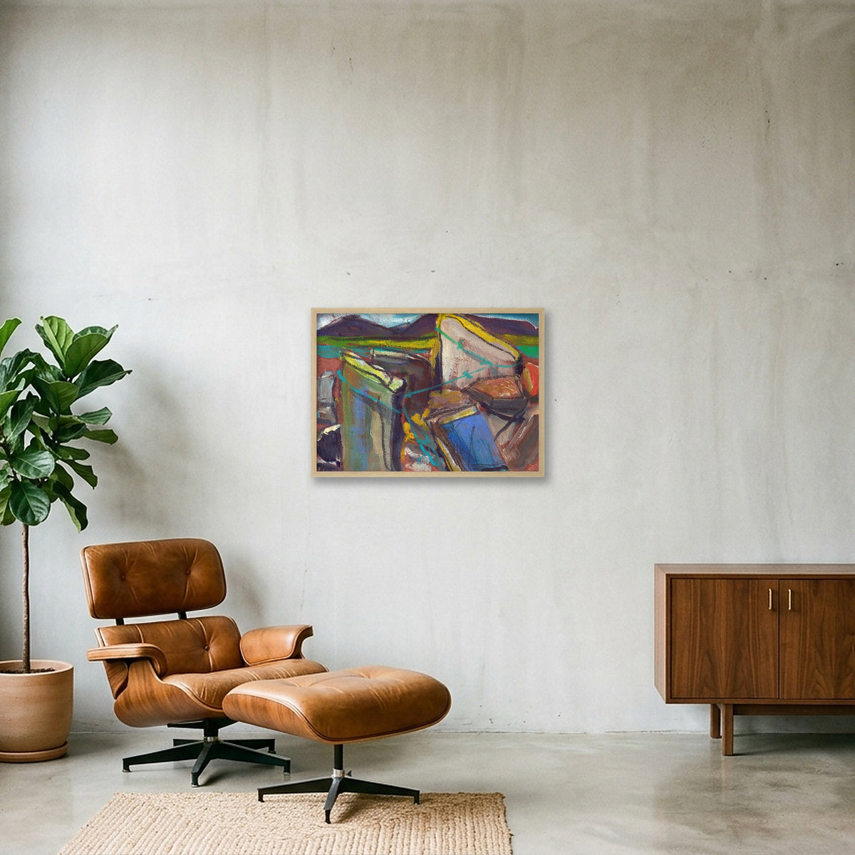  TRENCH T IS STILL OPEN AND THOSE ORTHOSTATE WANT FREEDOM  — 59×42cm, 23×17" Oak Frame